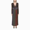 Missoni Sequin-embellished V-neck Dress In Multicolor