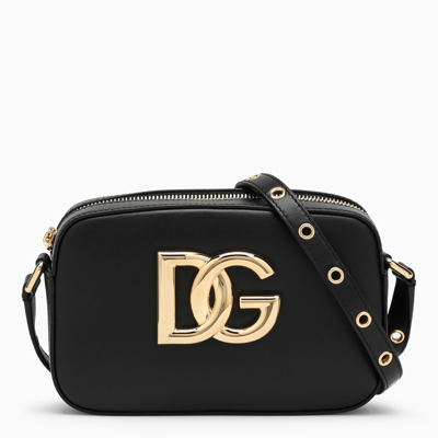Dolce & Gabbana Black Logo-plaque Cross-body Bag
