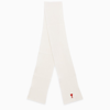 AMI ALEXANDRE MATTIUSSI AMI DE COEUR SCARF WHITE