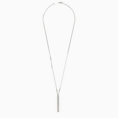 Maison Margiela Mens Silver Other Materials Necklace