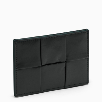Bottega Veneta Teal Leather Card Holder