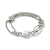 JOHN HARDY JOHN HARDY PEARL CHAIN LINK BRACELET