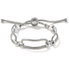 John Hardy Classic Chain Link Pull Through Bracelet In Sterling Silver