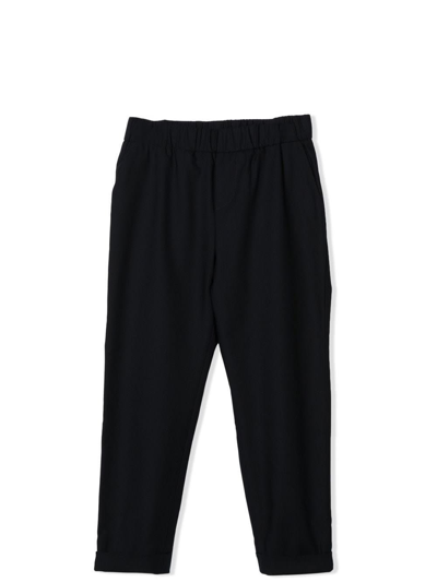 EMPORIO ARMANI HIGH-WAISTED TROUSERS