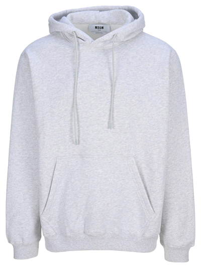 Msgm Hoodie In White