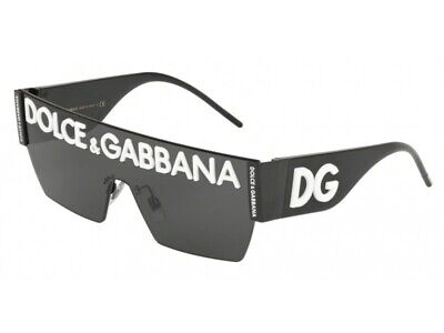 Pre-owned Dolce & Gabbana Sunglasses  Dg2233 01/87 Black Grey Authentic