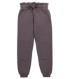 The New Society Rebeca Cotton Sweatpants In Plum
