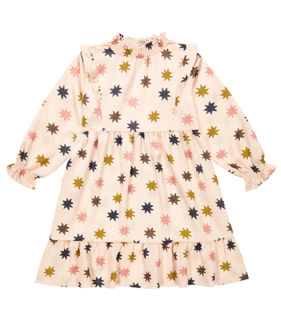 The New Society Kids' Daria Printed Dress In Stars Print