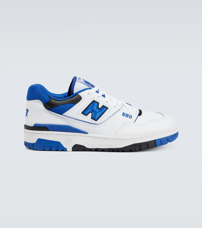 New Balance 550 Lace-up Sneakers In White