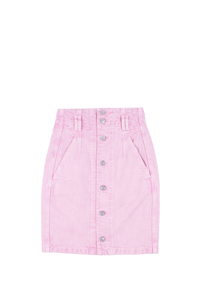 Isabel Marant Étoile Cotton Skirt In Pink