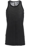 RICK OWENS LONG JERSEY TANK TOP