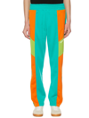 PALM ANGELS COLOR BLOCK TRACK TROUSERS