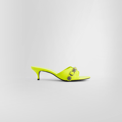Balenciaga Sandals In Yellow