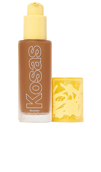 Kosas Revealer Skin Improving Foundation Spf 25 – Medium Deep Warm 350 In Medium Deep Warm 350
