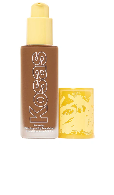 Kosas Revealer Skin Improving Foundation Spf 25 – Medium Deep Neutral Olive 360 In Medium Deep Neutral Olive 360