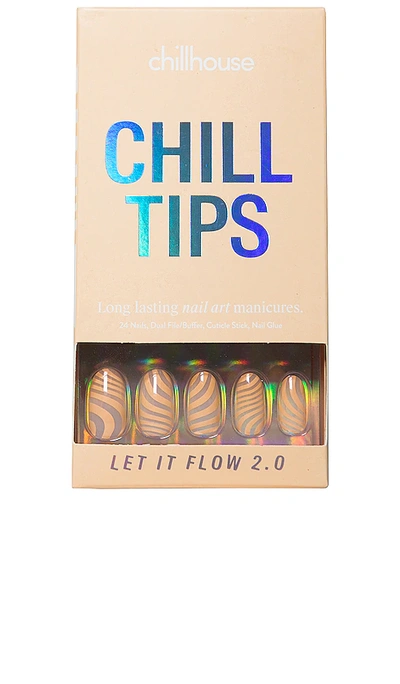 Chillhouse Let It Flow 2.0 Chill Tips Press-on Nails In Pink