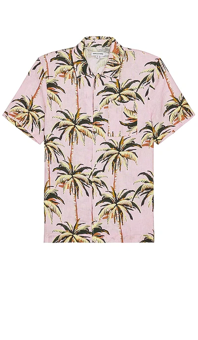 Solid & Striped The Cabana Shirt In Palm Tree Print