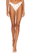 Weworewhat Women's '90s Collection Delilah Bikini Bottom In Cherries