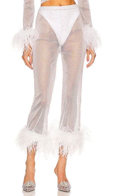 Santa Brands Feathers Pant In White