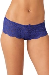 B.tempt'd By Wacoal 'ciao Bella' Tanga In Spectrum Blue