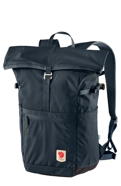 Fjall Raven High Coast 24-liter Waterproof Foldsack In Navy