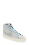 Nike Blazer Mid '77 Premium Sneakers In Gray Fog And Light Smoke Gray - Gray