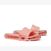 Tory Burch Logo-embossed Bubble Jelly Slides In Pink Salt / Pink