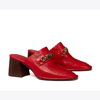 Tory Burch Perrine Heel Mule In Tory Red