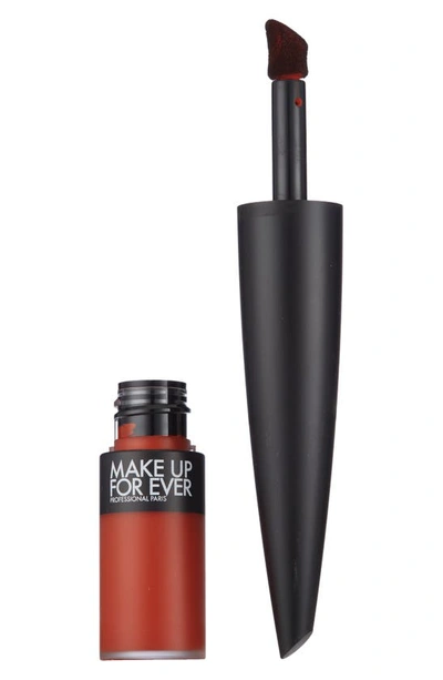 Make Up For Ever Rouge Artist For Ever Matte 24hr Longwear Liquid Lipstick 342 Infinite Sunset 0.17 oz / 4.5 G