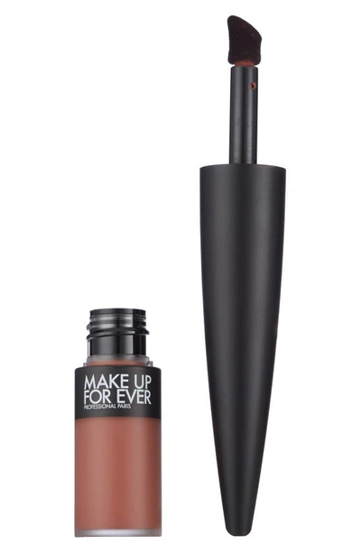 Make Up For Ever Rouge Artist For Ever Matte 24hr Longwear Liquid Lipstick 194 Immortal Rosewood 0.17 oz / 4.5 G In Immortal Rosewood - Mauve Nude