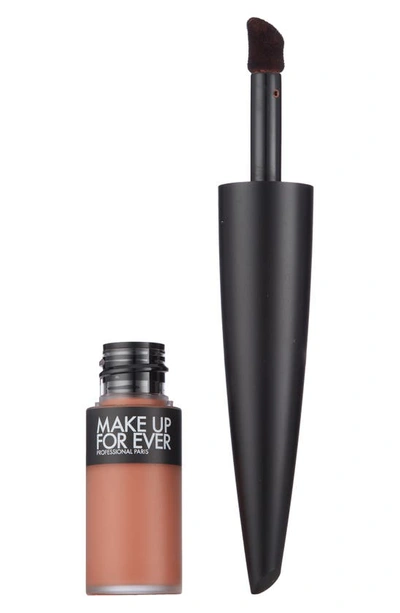 Make Up For Ever Rouge Artist For Ever Matte 24hr Longwear Liquid Lipstick 106 Endlessly Blushed 0.17 oz / 4.5 G In Endlessly Blushed - Cool Nude