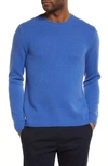 Vince Men's Cashmere Crewneck Sweater In Majorelle Blue