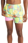 Chubbies Classic Lined 5.5-inch Swim Trunks In The Hooligans