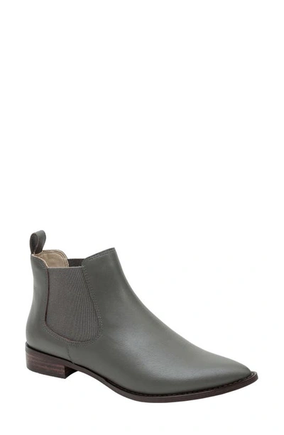 Linea Paolo Zoey Pointed Toe Chelsea Boot In Stone