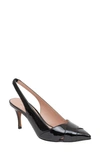 Linea Paolo Nelly Pointed Toe Slingback Pump In Black