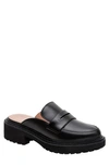 Linea Paolo Elie Platform Loafer In Black