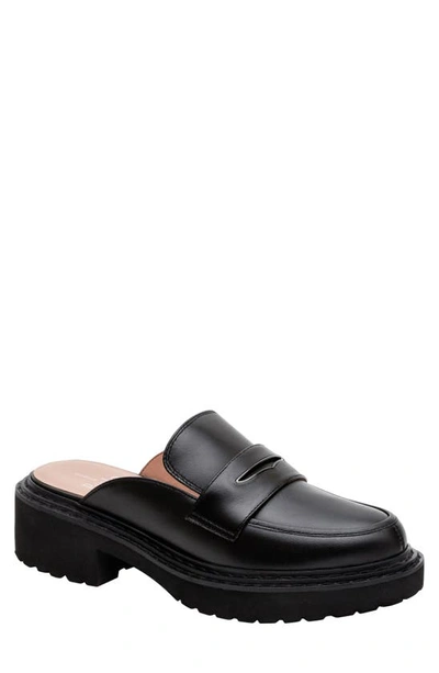 Linea Paolo Elie Platform Loafer In Black