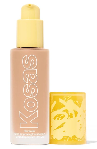 Kosas Revealer Skin-improving Foundation Spf25 With Hyaluronic Acid And Niacinamide Very Light Cool 120 1 