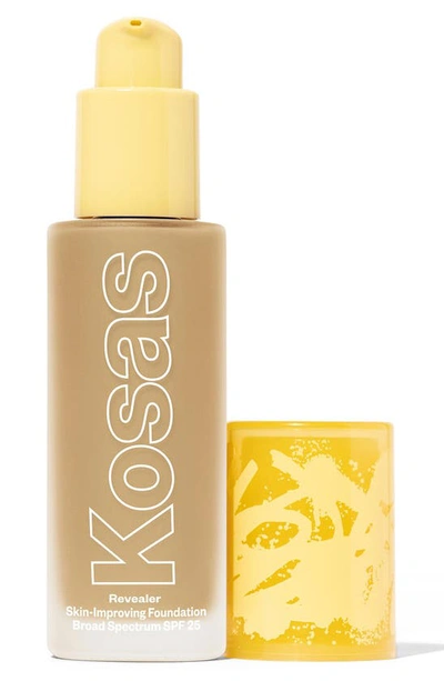 Kosas Revealer Skin-improving Foundation Spf25 With Hyaluronic Acid And Niacinamide Light Medium Neutral O In Light Medium Neutral Olive 210