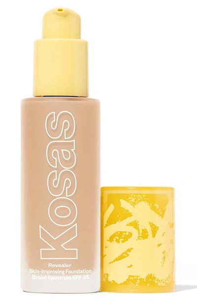 Kosas Revealer Skin-improving Foundation Spf25 With Hyaluronic Acid And Niacinamide Very Light Neutral 110