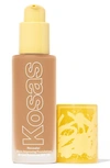 Kosas Revealer Skin-improving Foundation Spf25 With Hyaluronic Acid And Niacinamide Medium Neutral 220 1 O