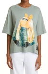 MONCLER GENIUS X THE MUPPETS MISS PIGGY GRAPHIC TEE