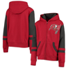 OUTERSTUFF YOUTH RED TAMPA BAY BUCCANEERS STADIUM FULL-ZIP HOODIE