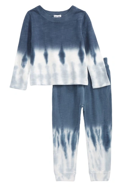 Splendid Baby Boy's Waterfall Tie-dye Sweatshirt & Pants Set In Waterfall Tie Dye