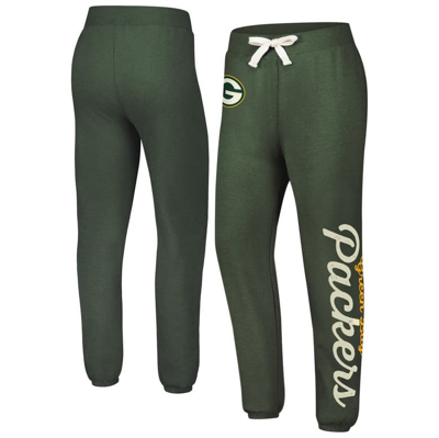 G-iii 4her By Carl Banks Green Green Bay Packers Scrimmage Fleece Pants