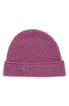 Loro Piana Rougemont Reversible Cashmere Beanie In Purple Daisy Mel