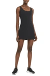 Nike Women's Bliss Luxe Training Dress (plus Size) In Black/clear