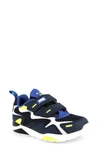 Primigi Kids' Low Top Sneaker In Navy/ Blue/ White