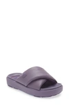 Jordan Sophia Crisscross Slide Sandal In Purple