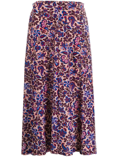 La Doublej Ortica Kenny Skirt In Neutrals